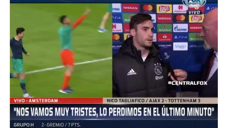 Tu dolor es el nuestro, Nico: la palabra de Tagliafico tras la derrota del Ajax