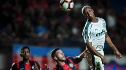 Palmeiras vs San Lorenzo por la Copa Libertadores.