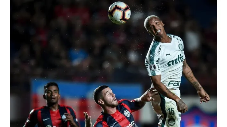 Palmeiras vs San Lorenzo por la Copa Libertadores.