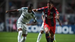 Palmeiras vs San Lorenzo por la Copa Libertadores.
