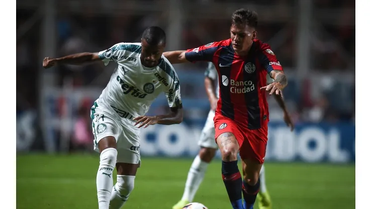 Palmeiras vs San Lorenzo por la Copa Libertadores.