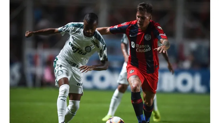 Palmeiras vs San Lorenzo por la Copa Libertadores.