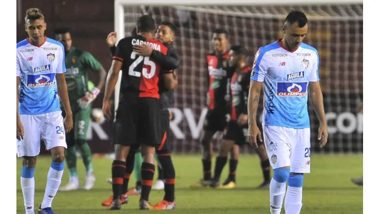 Junior vs Melgar por la Copa Libertadores.