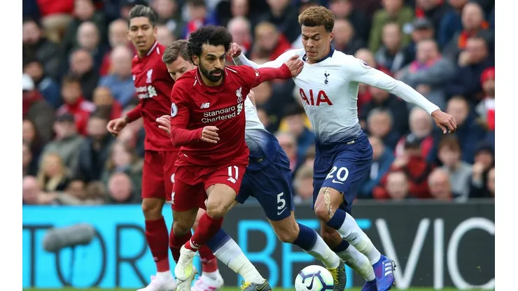 Mohamed Salah, Dele Alli (Foto: Getty)