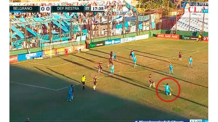 Gol de Meli para Belgrano.