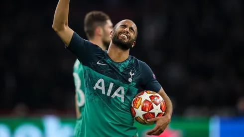 Foto de Lucas Moura, jugador de Tottenham.