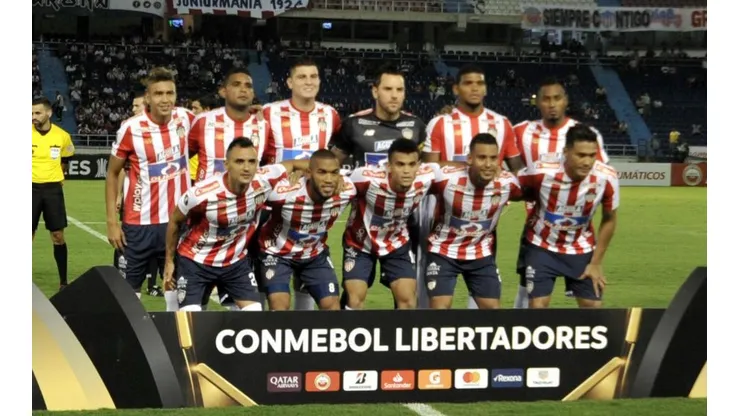 Junior vs Melgar por la Copa Libertadores.