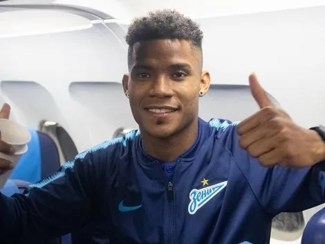 Wilmar Barrios, elegido como el mejor del Zenit en el mes de la consagración
