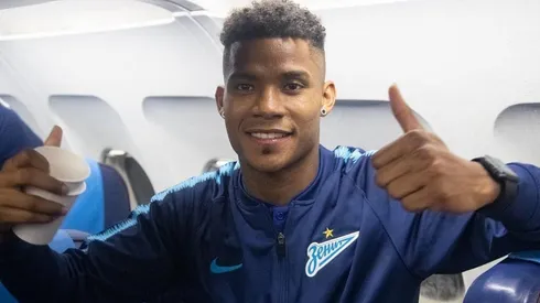 Wilmar Barrios, elegido como el mejor del Zenit en el mes de la consagración