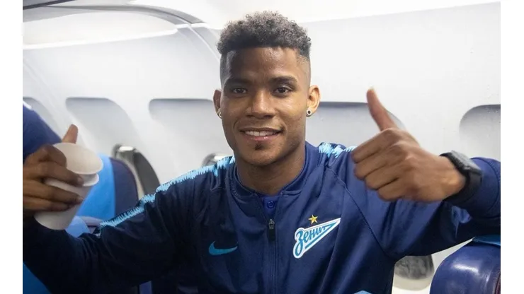 Wilmar Barrios, elegido como el mejor del Zenit en el mes de la consagración