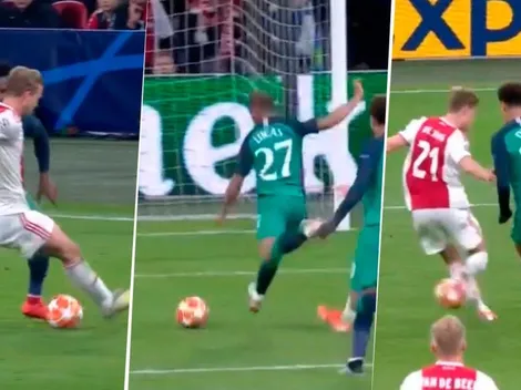 Dos caños, corrida infernal y gol del Tottenham para ilusionarse con la remontada