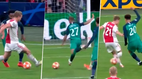 Dos caños, corrida infernal y gol del Tottenham para ilusionarse con la remontada