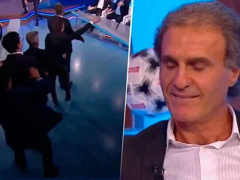 En Fox Sports se pusieron a bailar "De reversa mami" y Ruggeri se re calentó