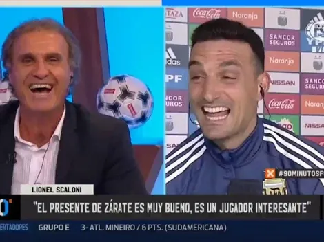 Como si fuesen amigos: la divertida charla en Fox Sports de Ruggeri con Scaloni