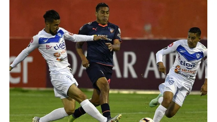 Liga de Quito vs San José por la Copa Libertadores.