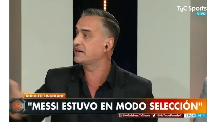 En No Todo Pasa tiraron que "Messi estuvo en modo selección" con Barcelona