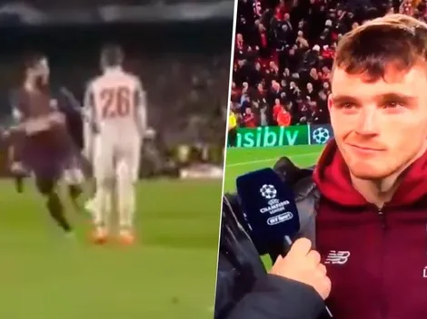 Suárez le hizo "un Benedetto" a Robertson en la ida y este lo trolleó en la vuelta