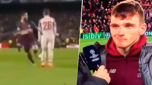 Suárez se burló, pero Robertson rió mejor.