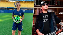 Una jugadora de Boca tiró un tuit enamorada de Pablo Lescano: “¿No te cansás de hacer todo bien?”
