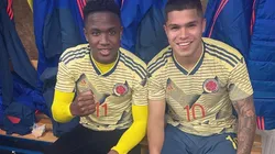 El 'Cucho' Hernández ya está concentrado con la Selección Colombia sub20