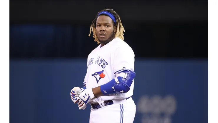 Vladimir Guerrero Jr, tercera base de los Azulejos de Toronto