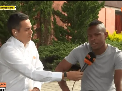 Yerson Candelo reveló cómo se lesionó contra Santa Fe