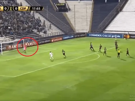 El gol más insólito de la Copa Libertadores pasó en Alianza Lima-Palestino