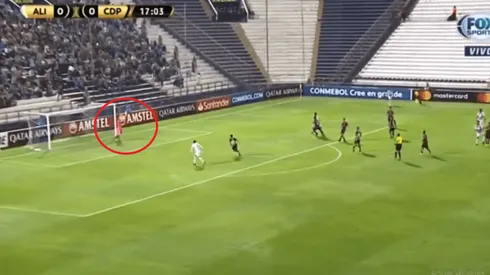 El gol más insólito de la Copa Libertadores pasó en Alianza Lima-Palestino