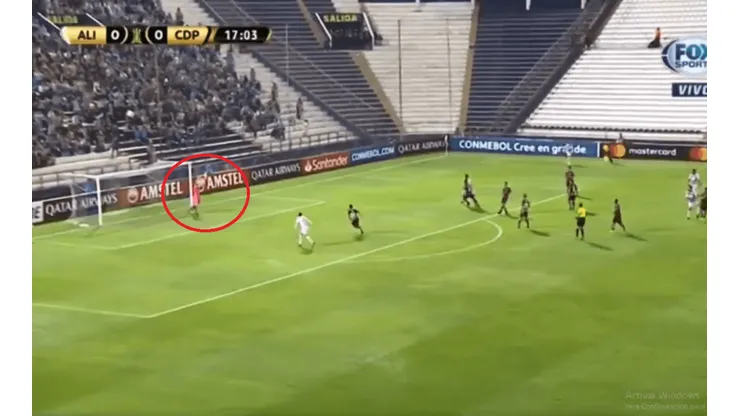 El gol más insólito de la Copa Libertadores pasó en Alianza Lima-Palestino