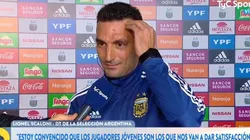 Scaloni: "Desde que estoy, jamás Messi me dijo a quién traer y a quién no traer"
