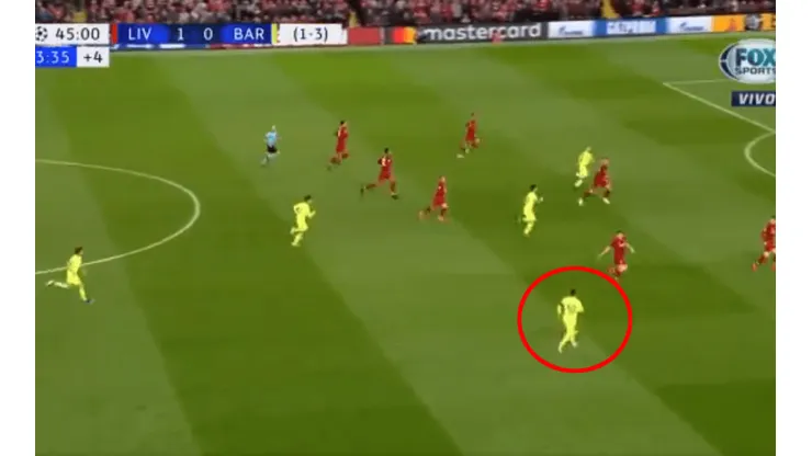 Asistencia de Messi en nivel Dios.