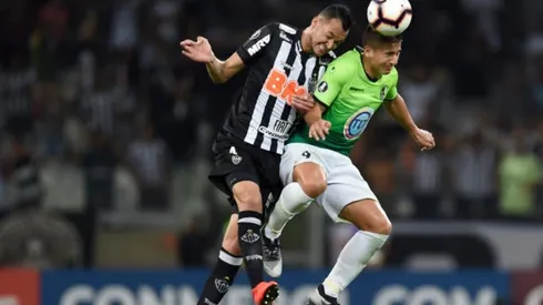 Zamora FC vs Atlético Mineiro por la Copa Libertadores.