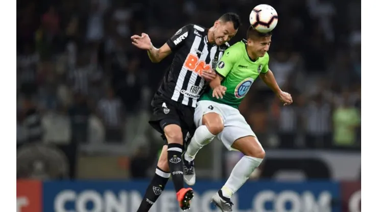 Zamora FC vs Atlético Mineiro por la Copa Libertadores.