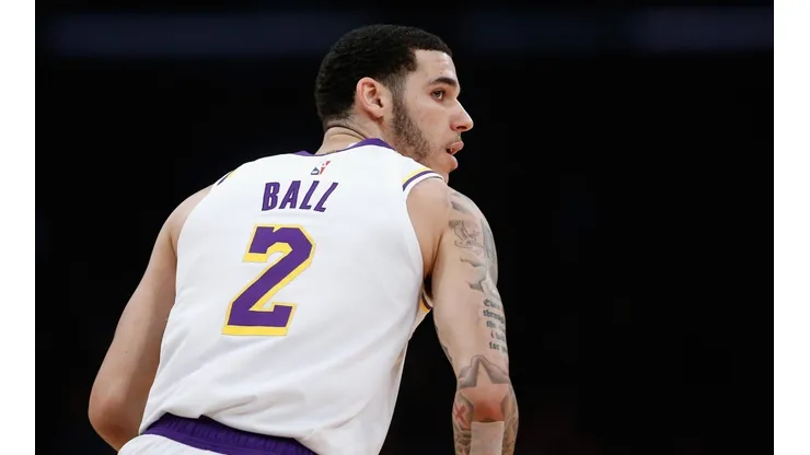 Lonzo Ball, armador de los Lakers