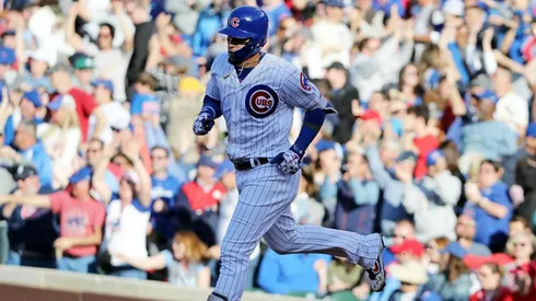 Javier Báez, shortstop de los Cachorros de Chicago