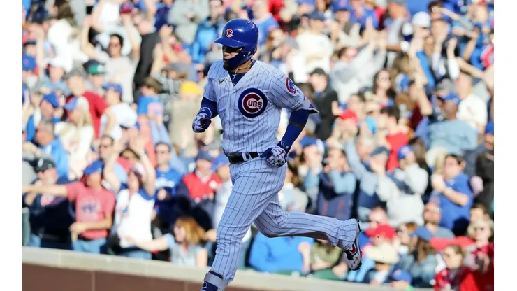 Javier Báez, shortstop de los Cachorros de Chicago