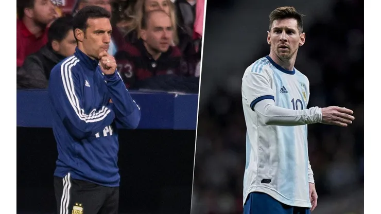 Lionel Scaloni sobre Messi: "Esté o no, buscamos un equipo, no un salvador"