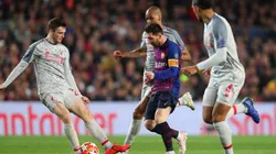 Liverpool vs Barcelona por la Champions League.