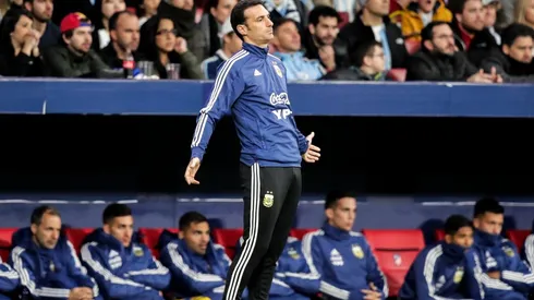 Foto de Lionel Scaloni, entrenador de la Selección Argentina.