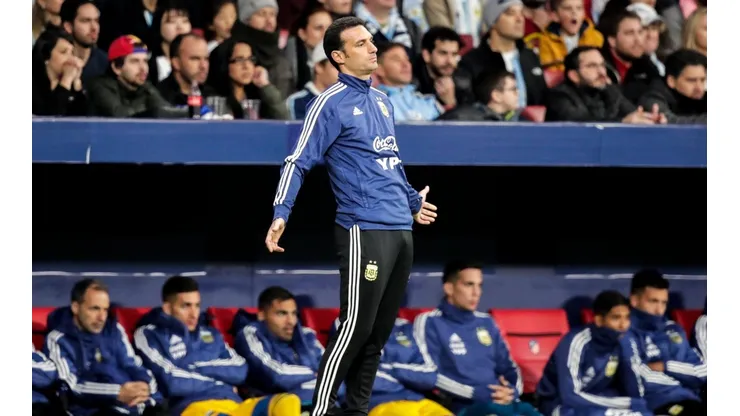 Foto de Lionel Scaloni, entrenador de la Selección Argentina.