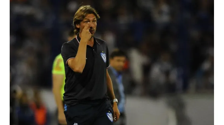 Gabriel Heinze, entrenador de Vélez.