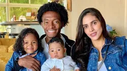 Cuadrado nos emocionó con un posteo en Instagram dedicado a su familia