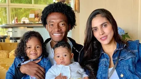 Cuadrado nos emocionó con un posteo en Instagram dedicado a su familia