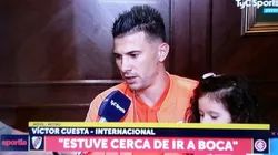 Lo quisieron convencer: Cuesta confesó que hubo dos jugadores de Boca que lo llamaron para ir al club