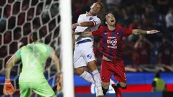 Nacional vs Cerro Porteño por la Copa Libertadores.