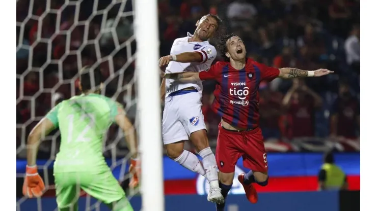 Nacional vs Cerro Porteño por la Copa Libertadores.