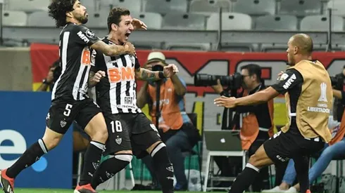 Zamora FC vs Atlético Mineiro por la Copa Libertadores.