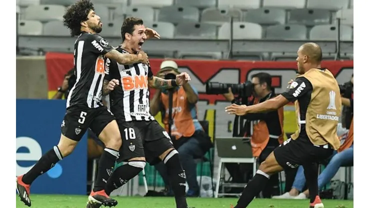 Zamora FC vs Atlético Mineiro por la Copa Libertadores.