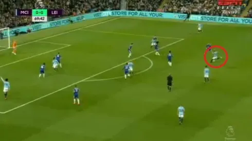 Desde ahí remató Kompany.