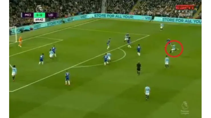 Desde ahí remató Kompany.